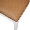 Product Image 4 for Bow Back Upholstered Dining Chair In Matte White Lacquer from Worlds Away