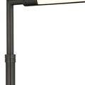 Close-up on rotary knob on pole for adjusting lamp position