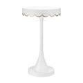 Product Image 1 for Enid White Accent Table from Currey & Company