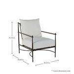 Product Image 5 for Roma Aluminum Outdoor Lounge Chair from Summer Classics
