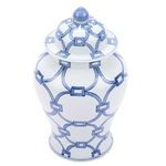 Product Image 4 for Blue & White Lover Locks Temple Jar-Large from Legend of Asia