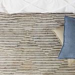 Product Image 7 for Wilmot Stripes Gray/ Light Blue Rug from Jaipur 