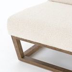 Product Image 23 for Leonie Knoll Natural White Upholstered Modern Accent Chair from Four Hands