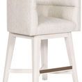 Product Image 5 for Emmett Performance Wood Retro Swivel Base Stool from Vanguard Furniture