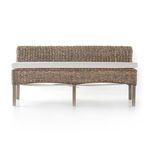 Product Image 9 for Banana Leaf Dining Bench Grey Wash from Four Hands