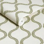 Product Image 4 for Laurel Leaf Trellis Willow Wallpaper from Graham & Brown
