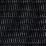 Close-up of black all-weather wicker weave texture on Fae Outdoor Chair