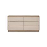 Product Image 1 for Mariella Linen 6 Drawer Dresser from Four Hands