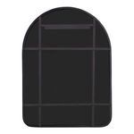 Back side of Granger mirror revealing support frame and mounting hardware
