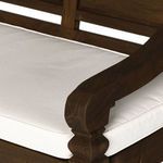 Product Image 8 for Foles Brown Wooden Outdoor Bench (Cushion Included) from Four Hands