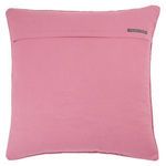 back view of pillow featuring Jaipur Living brand tag near horizontal slit pocket