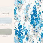 Product Image 4 for Laura Ashley Stocks Blue Sky Floral Wallpaper from Graham & Brown