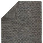 Product Image 4 for Morse Natural Geometric Gray/ Dark Blue Rug from Jaipur 