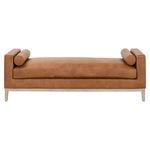 Product Image 1 for Keaton Whiskey Brown Oak & Leather Daybed from Essentials for Living