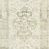 Vertical view of narrow Rosette runner highlighting vintage floral details and soft color palette