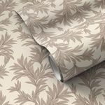 Product Image 1 for Lush Leaves Taupe I Wallpaper by Getty Images from Four Hands