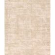 Tan and cream vintage style rug with dual center medallion and geometric distressed pattern on jute polyester base