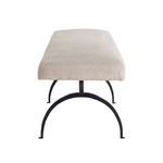 Product Image 2 for Bahati Natural Upholstered Linen Bench from Arteriors