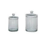 Product Image 4 for Compact Glass Jar with Lid, Clear from Creative Co-Op