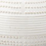 Product Image 3 for Droplet Table Lamp in White Ceramic with Cone Shade in White Linen from Jamie Young