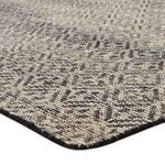 Product Image 2 for Akello Handknotted Trellis Black / Cream Rug from Jaipur 