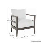Product Image 15 for Santa Barbara Slate Gray N-dura Lounge from Summer Classics