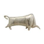 Product Image 2 for Silver Bull Sculpture from Moe's