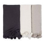 Product Image 2 for Riley Oversized Throw Blanket - Taupe from Pom Pom at Home