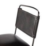 Product Image 28 for Wharton Upholstered Matte Black Iron Desk Chair from Four Hands