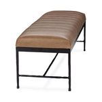 Product Image 3 for Madeleine Leather Bench from Classic Home Furnishings