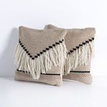 Product Image 5 for Davi Pillow Grey With Fringe from Four Hands
