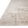 Marcella Rug angled close-up showing woven texture and edge finish in beige taupe tones