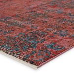 Product Image 5 for Ezlyn Abstract Red/ Teal Rug from Jaipur 