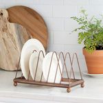 Product Image 3 for Copper Finish Metal Dish Rack from Park Hill Collection