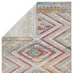 Product Image 12 for Nikki Chu By  Decca Indoor / Outdoor Tribal Light Gray / Multicolor Area Rug from Jaipur 