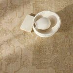 Product Image 15 for Danet Hand-Knotted Medallion Tan / Gold Rug 18" x 18" from Jaipur 