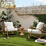 Product Image 11 for Riley Outdoor Chair Faux Rattan from Four Hands