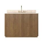 Product Image 1 for Brookhurst Satin Oak Veneer Single Wide Vanity from Four Hands