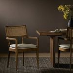 Product Image 23 for Britt Brushed Ebony Cane Dining Armchair from Four Hands
