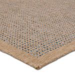 Product Image 8 for Kidal Indoor / Outdoor Solid Brown / Blue Rug 9' x 12' from Jaipur 