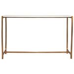 Product Image 1 for Affinity White Marble Console Table from Uttermost
