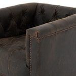 Product Image 25 for Maxx Destroyed Black Upholstered Swivel Chair from Four Hands