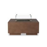 Product Image 2 for Donovan Square Fire Pit Wind Guard Kit - Tempered Glass from Four Hands