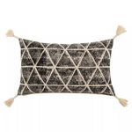 Product Image 3 for Cordele Black/ Cream Geometric Throw Pillow 14X24 inch from Jaipur 