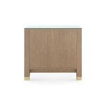 Product Image 3 for Camden 3-Drawer Side Table with Glass Top from Villa & House