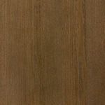 Close-up corner detail of tabletop and leg joinery revealing precise corner edges