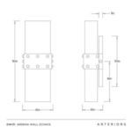 Product Image 6 for Ardena Wall Sconce from Arteriors