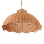 Product Image 6 for Scalloped Serenity Rattan Pendant from Creative Co-Op