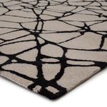Product Image 4 for Chandler Handmade Abstract Cream/ Black Rug By Nikki Chu from Jaipur 
