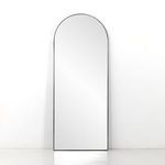 Product Image 1 for Georgina Matte Black Floor Mirror from Four Hands